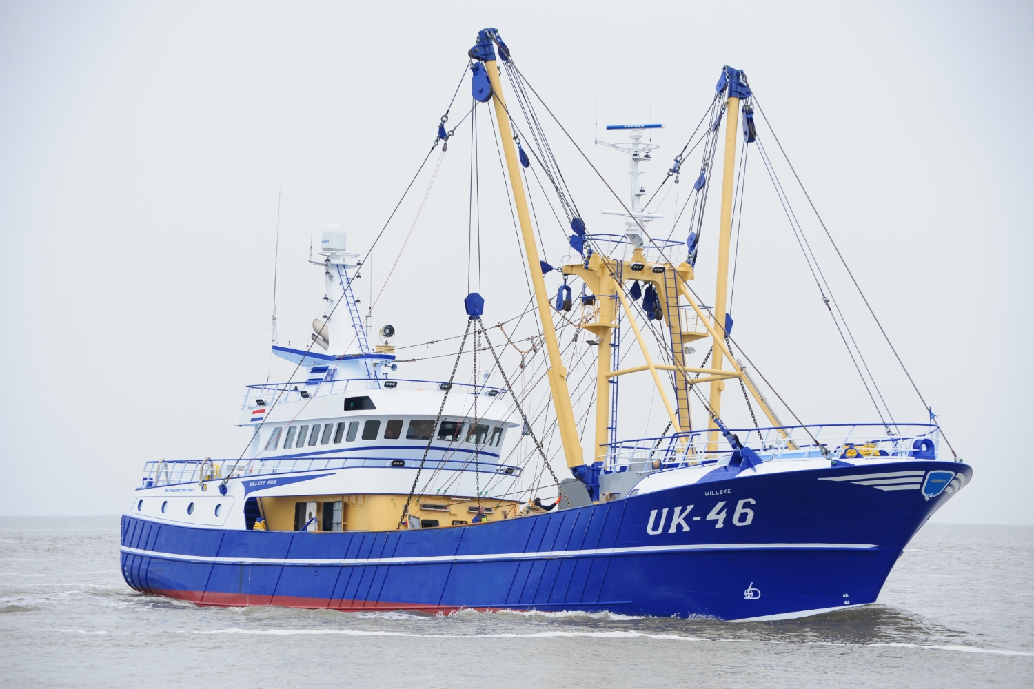 Twinrigger UK-24 'Anna' in gebruik na succesvolle oplevering.